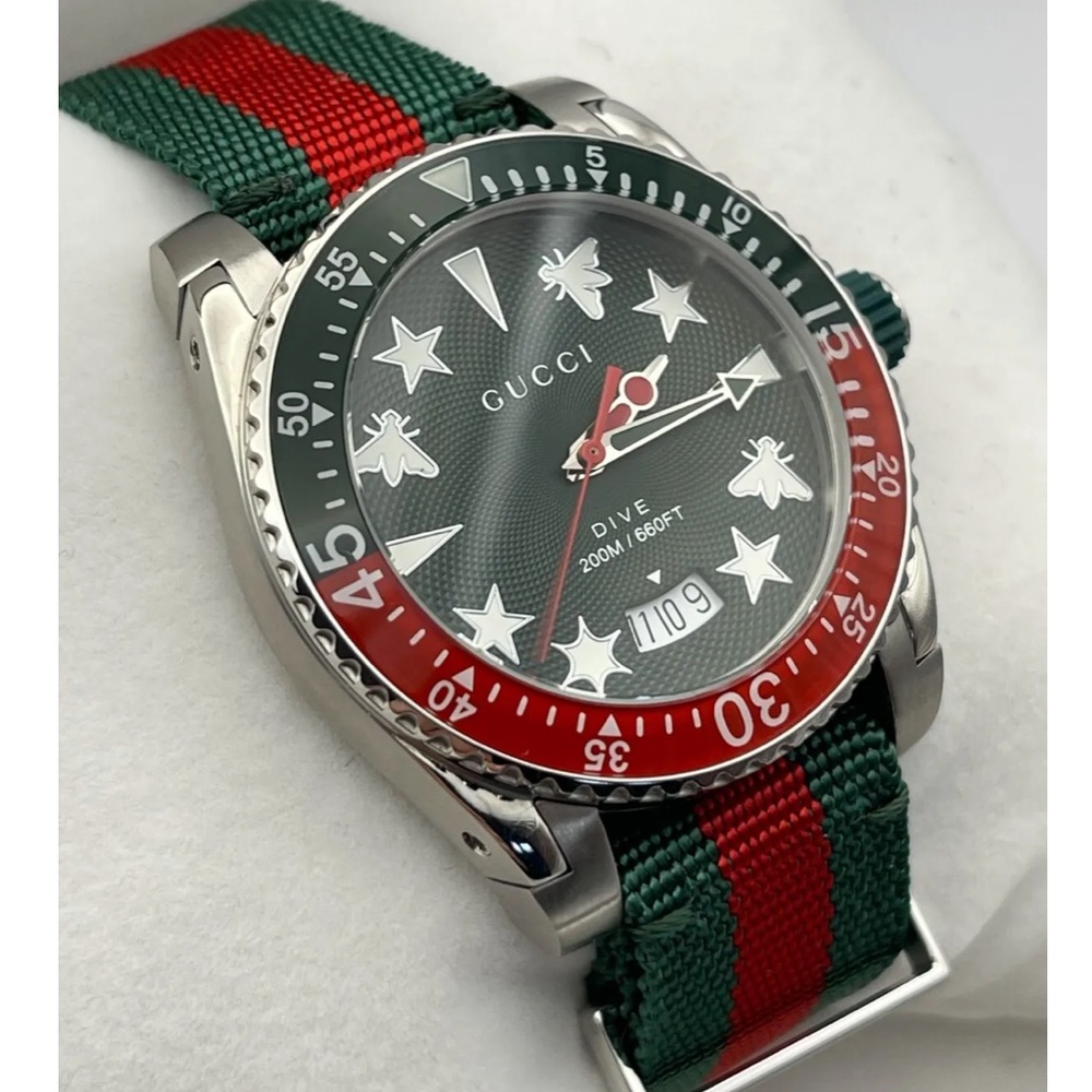 GUCCI 40mm Italian Luxury Watch - Picture 6 of 9